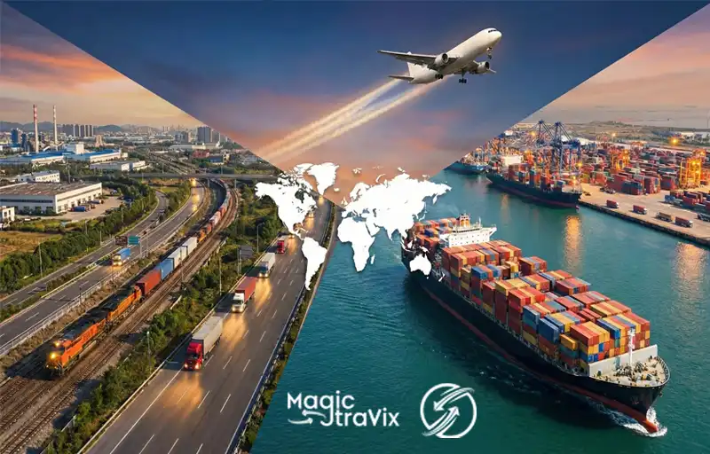 Land, Sea, and Air Transport in Global Trade